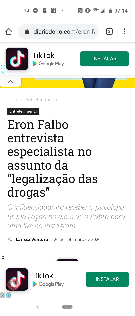 Diário do Rio, 2020