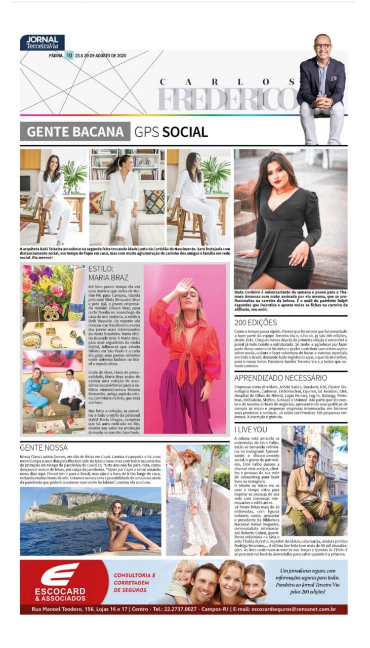 Jornal Terceira Via, 2020